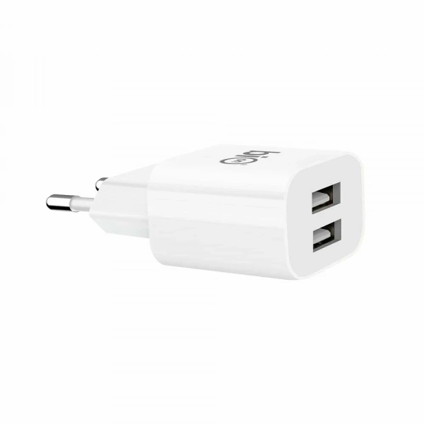СЗУ BION 2*USB-A 10 Вт белый