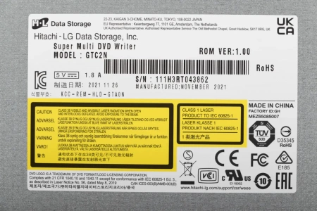 Привод внутренний DVD-RW LG GTC2N 12,7мм