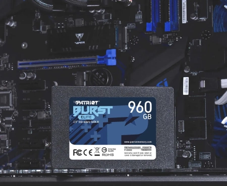 Накопитель SSD 960Gb Patriot Burst PBE960GS25SSDR
