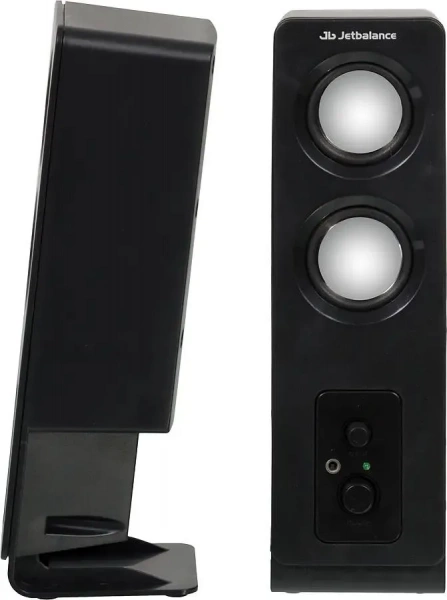 Колонки Jetbalance JB-114 2.0 black (12W)