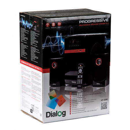 Колонки Dialog Progressive AP-240 Black