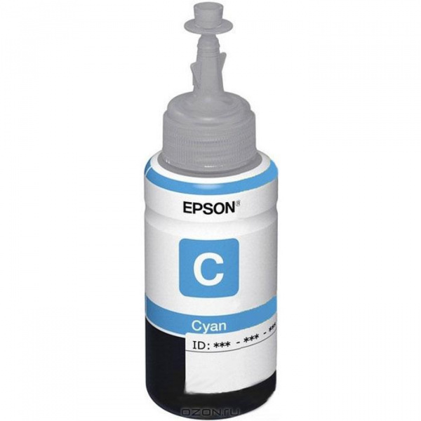 Чернила Epson C13T67324A для L800 Cyan 70ml