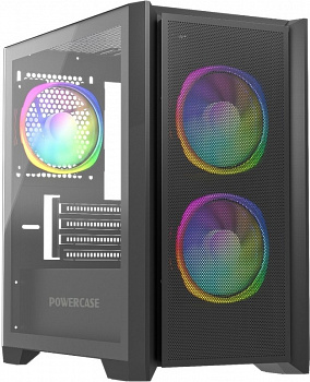 Корпус PowerCase Alisio Micro Z3B mATX без БП