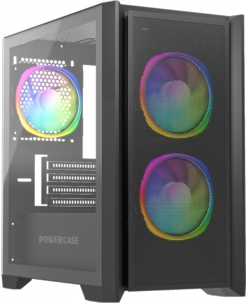 Корпус PowerCase Alisio Micro Z3B mATX без БП