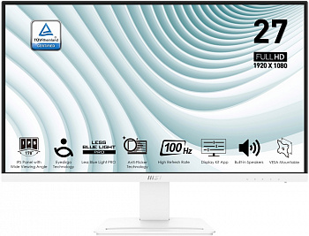 Монитор 27" MSI PRO MP273AW белый