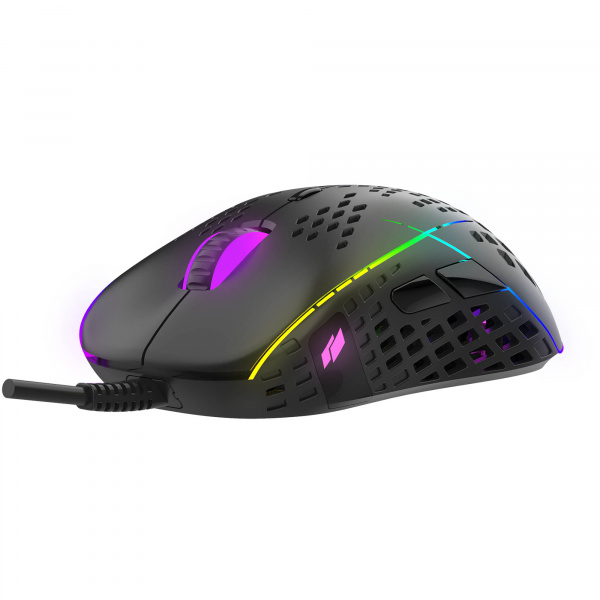 Мышь HIPER Aero A-2 Black USB 1.8м