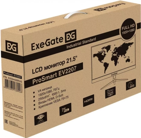 Монитор 21.5" ExeGate ProSmart EV2207