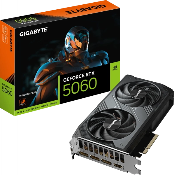 Видеокарта Gigabyte RTX5060 GV-N5060WF2-8GD