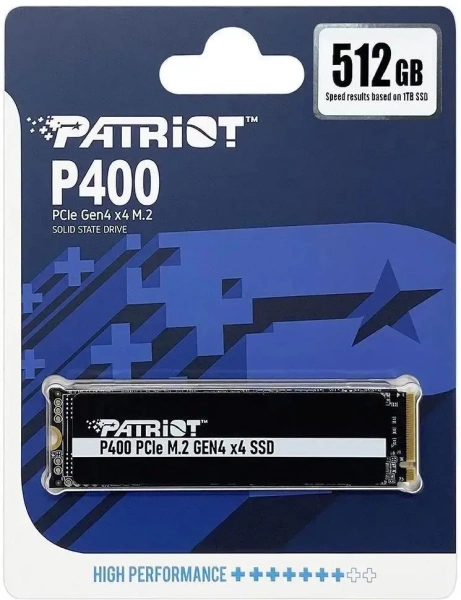 Накопитель SSD 512Gb M.2 Patriot P400 P400P512GM28
