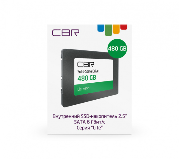 Накопитель SSD 480Gb 2.5" CBR LT22