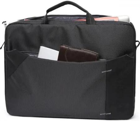 Компьютерная сумка Continent CC-205 Grey 15,6" ней