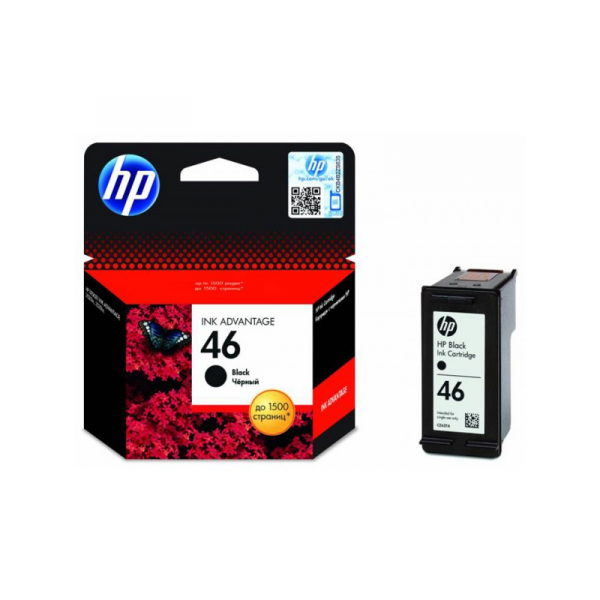 Картридж HP  №46 CZ637AE Черный