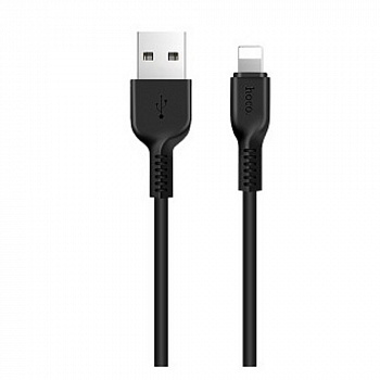 Кабель USB-Lightning Hoco X13 Black 1m