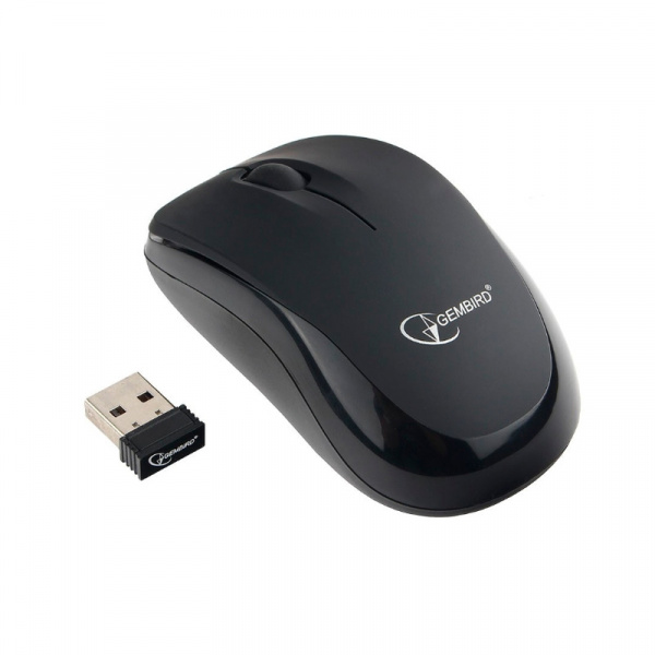 Мышь Gembird MUSW-360 Black Беспроводная