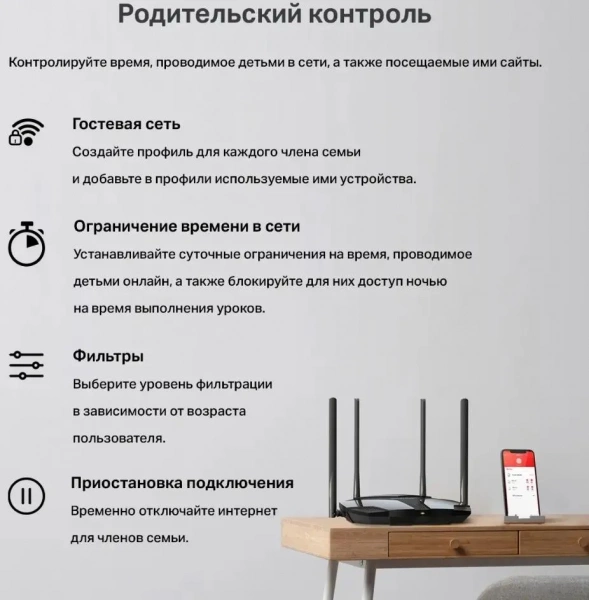Беспроводной роутер Mercusys MR1900G AC1900