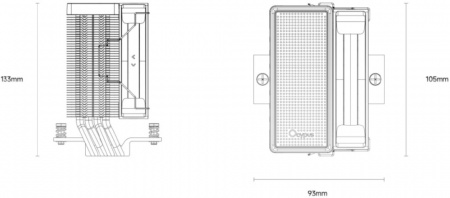 Ocypus Gamma A40 BK ARGB