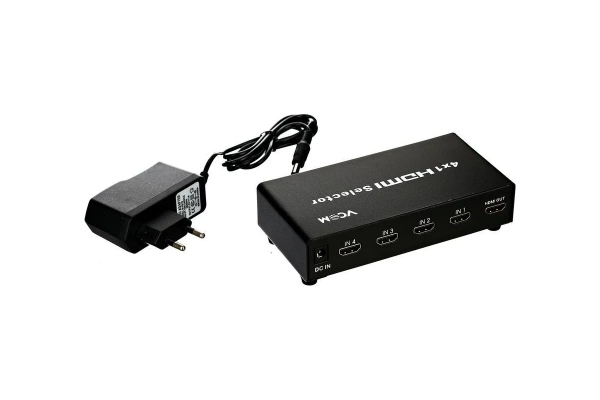 Переключатель HDMI 1.4V 4-1 VCOM DD434