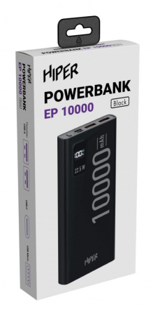 Зарядное устройство HIPER EP 10000mAh Black