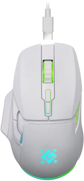 Мышь беспроводная Defender Strix GM-009 белый