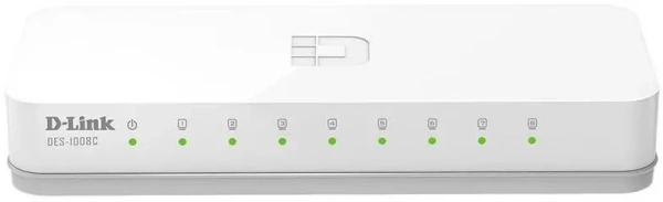 Коммутатор D-Link DES-1008C/B1A