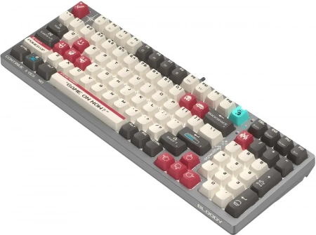 Клавиатура A4Tech Bloody S98 PixelsRed сер/беж USB