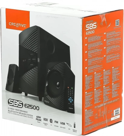 Колонки Creative SBS E2500 2.1 черный