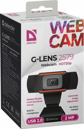Web-камера Defender G-Lens 2579