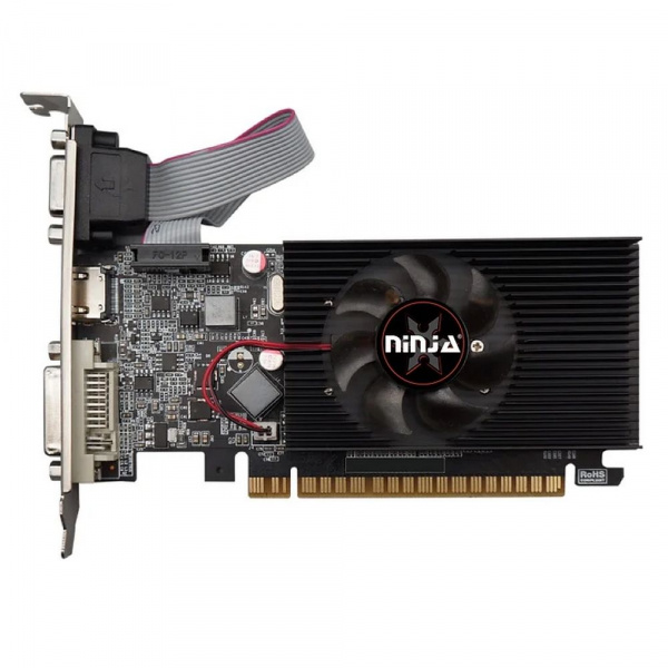 Видеокарта PCIE x16 Ninja GT710-1Gb DDR3 RTL