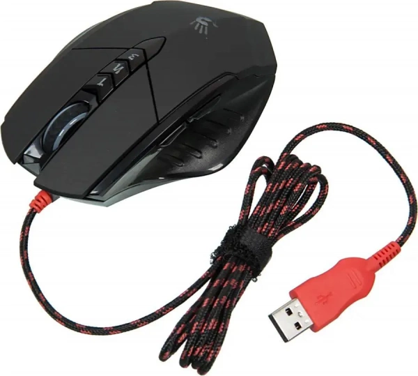 Мышь A4Tech Bloody V7 game mouse Black USB