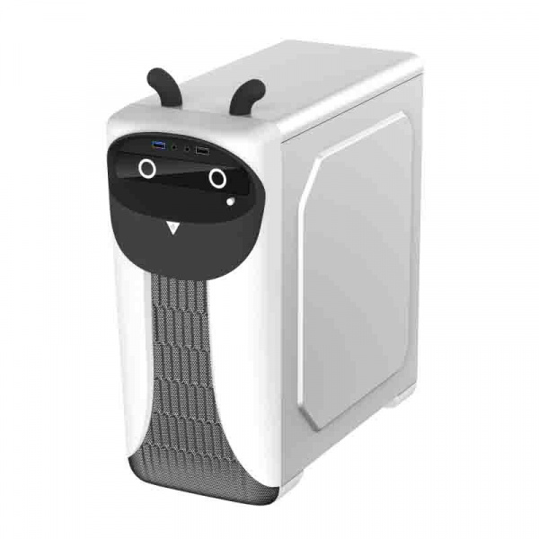 Корпус GameMax Cute OWL-W-B без БП