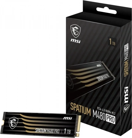 Накопитель SSD 1TB M.2 MSI SPATIUM M480 PRO