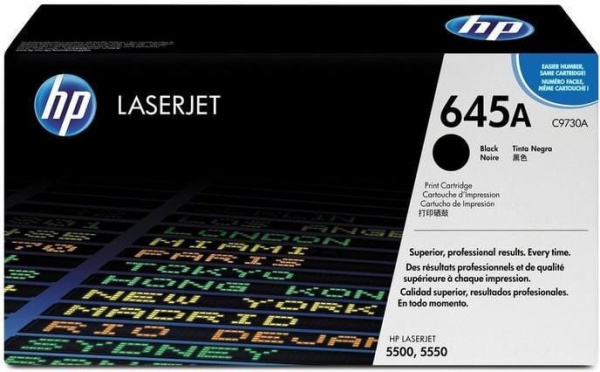 Картридж HP С9730A с черным тонером