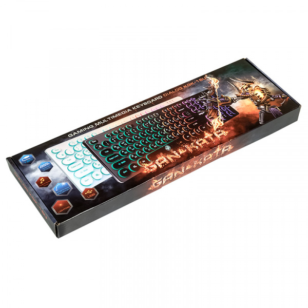 Клавиатура Dialog Gan-Kata KGK-16U Black USB