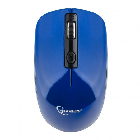 Мышь Gembird MUSW-400 BLUE Беспроводная