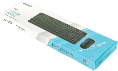 Комплект Клавиатура+мышь A-4Tech FG1012 черный