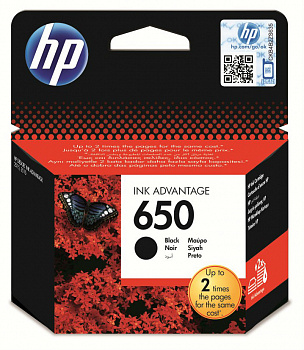 Картридж HP №650 черный CZ101AE