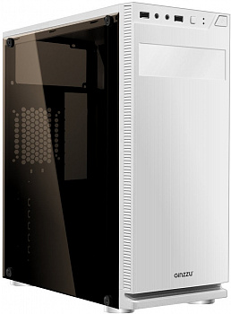 Корпус Ginzzu A290 White без БП
