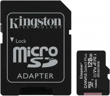 Карта памяти 128Gb SDMicro Kingston SDCS2/128GBSP