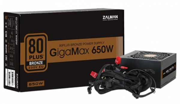 Блок питания 650W ZALMAN ZM650-GVII