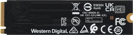 Накопитель SSD 1Tb WD WDS100T3B0E