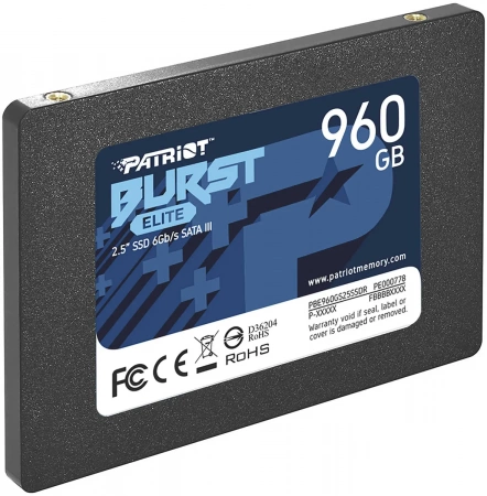 Накопитель SSD 960Gb Patriot Burst PBE960GS25SSDR