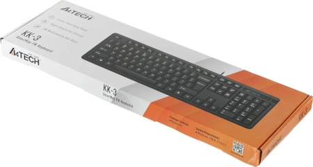 Клавиатура A4-Tech KK-3 черная USB
