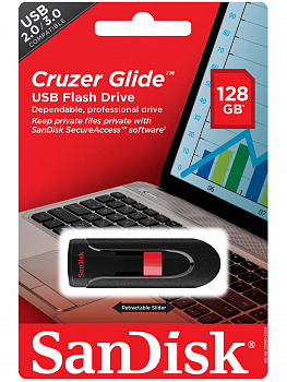 128Gb Sandisk Cruzer Glide