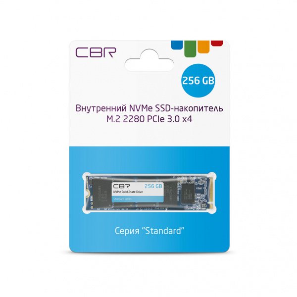 Накопитель SSD 256Gb M.2 CBR ST22