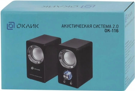 Колонки Oklick OK-116 USB2.0 BK