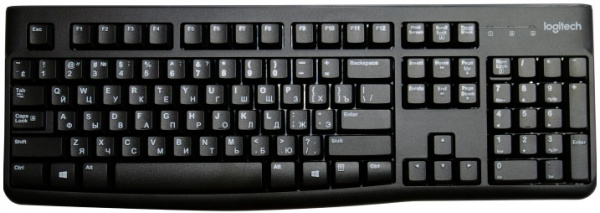 Клавиатура Logitech K120 for business black usb