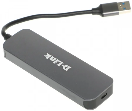 HUB D-Link DUB-1325 2*USB3.0/1*typeC/microSD+SD