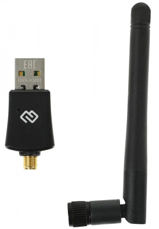 Беспроводной USB-адаптер Digma DWA-N300E WIFI