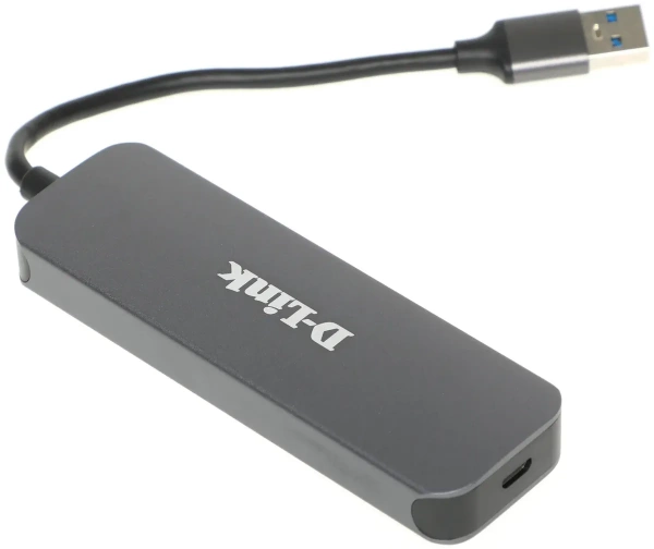HUB D-Link DUB-1325 2*USB3.0/1*typeC/microSD+SD