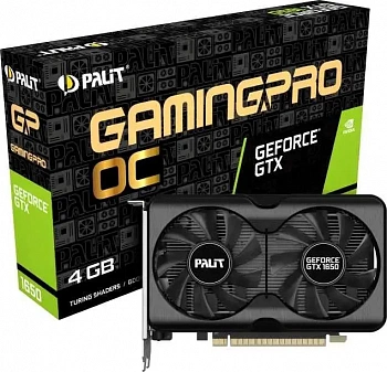 Видеокарта PCIE x16 Palit GTX1650 GDDR6 4GB